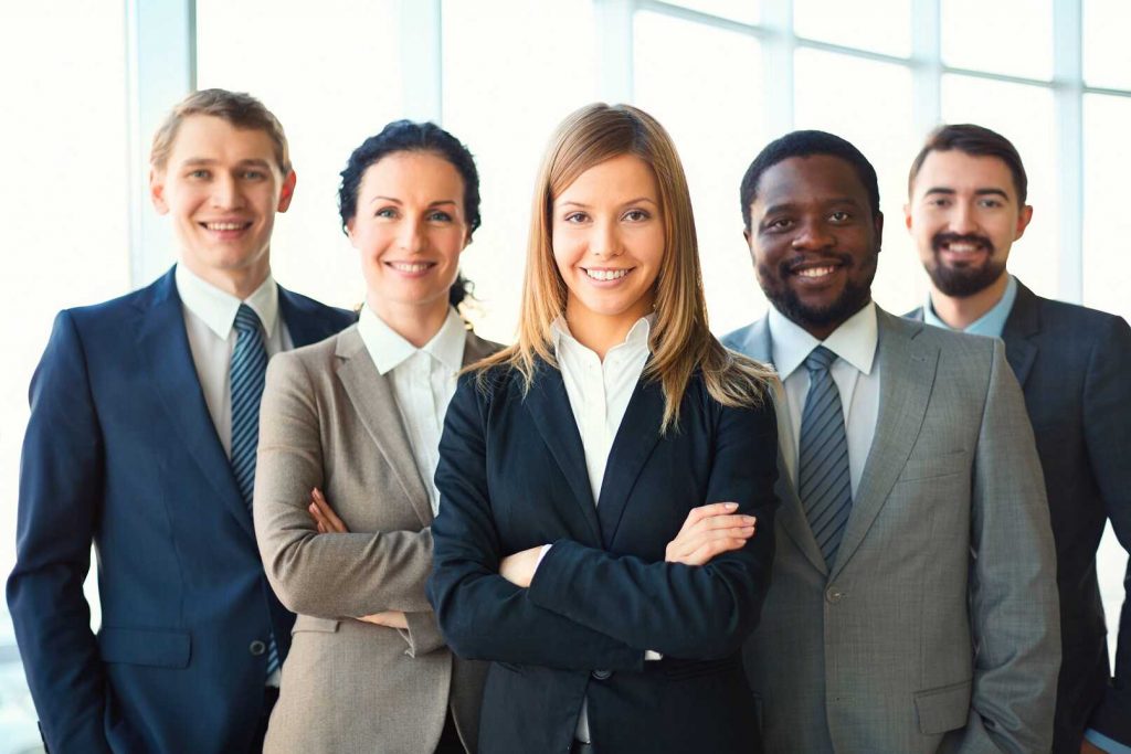 young-businesswoman-with-co-workers